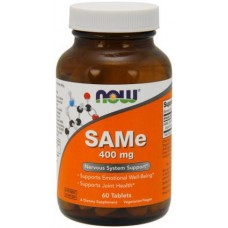 Препарат улучшающий метаболизм печеночных клеток NOW SAMe 400 мг 60 таблеток (103416) Препарат улучшающий метаболизм печеночных клеток NOW SAMe 400 мг 60 таблеток (103416)