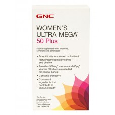 Витамины для женщин GNC Women's Ultra Mega 50 Plus 120 таблеток (333242)