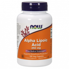 Витамины NOW Alpha Lipoic Acid 250 мг 120 капсул (104497) Витамины NOW Alpha Lipoic Acid 250 мг 120 капсул (104497)