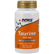 Аминокислота NOW Foods Taurine 500 мг 100 капсул (103531) Аминокислота NOW Foods Taurine 500 мг 100 капсул (103531)
