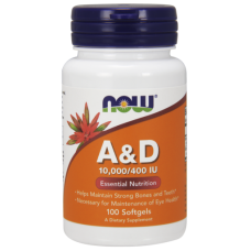 Витаминно-минеральный комплекс NOW A&D 100 капсул (103616)