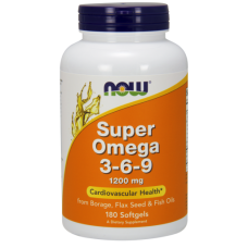 Комплекс незаменимых жирных кислот Now Super Omega 3-6-9 1200 мг 180 капсул (102931) Комплекс незаменимых жирных кислот Now Super Omega 3-6-9 1200 мг 180 капсул (102931)