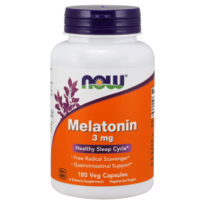 Витамины NOW Melatonin 3 мг 180 капсул (104683)