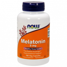 Витамины NOW Melatonin 5 мг 180 капсул (102114)