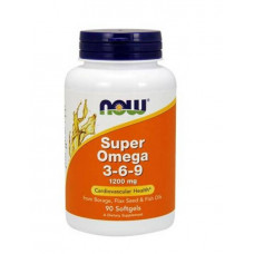 Комплекс незаменимых жирных кислот Now Super Omega 3-6-9 1200 мг 90 капсул (213042) Комплекс незаменимых жирных кислот Now Super Omega 3-6-9 1200 мг 90 капсул (213042)