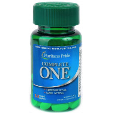 Витаминно-минеральный комплекс Puritan's Pride Complete ONE 60 капсул (333659) Витаминно-минеральный комплекс Puritan's Pride Complete ONE 60 капсул (333659)