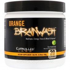 Препарат для улучшения работы мозга Controlled Labs Orange Brainwash 160 грамм Кислое яблоко (104620-3)