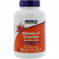 Витамины NOW Foods Vitamin C crystals 227 грамм Без вкуса (104302) Витамины NOW Foods Vitamin C crystals 227 грамм Без вкуса (104302)