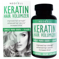 Витамины для волос Neocell Keratin Hair Volumizer 60 капсул (10434242)