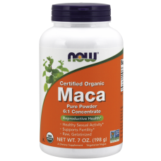 Экстракт органической Мака NOW Foods Organic Maca Pure Powder 198 грамм Без вкуса (104362)