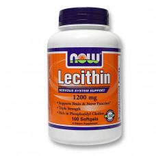 Лецитин NOW Foods Lecithin 1200 мг 200 капсул (104480) Лецитин NOW Foods Lecithin 1200 мг 200 капсул (104480)