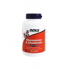 Препарат для восстановления суставов и связок NOW Foods Glucosamine and Chondroitin with ConcenTrace Minerals 120 капсул (104569) Препарат для восстановления суставов и связок NOW Foods Glucosamine and Chondroitin with ConcenTrace Minerals 120 капсул (104569)
