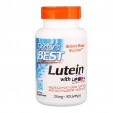 Препарат для улучшает работы глаз Doctor's Best Lutein with Lutemax 20 мг 180 капсул (104613) Препарат для улучшает работы глаз Doctor's Best Lutein with Lutemax 20 мг 180 капсул (104613)