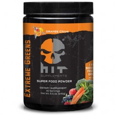 Препарат для улучшения работы мозга HIT Supplements Extreme Greens 240 грамм Фруктовый пунш (104621)