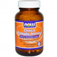 Энергетические и специальные препараты NOW Foods Clinical Probiotic Immune 60 капсул (104707) Энергетические и специальные препараты NOW Foods Clinical Probiotic Immune 60 капсул (104707)