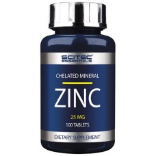 Чистый источник цинка Scitec Essentials Zinc 100 таблеток (333820) Чистый источник цинка Scitec Essentials Zinc 100 таблеток (333820)