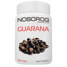 Предтренировочный комплекс Nosorog Nutrition Guarana 60 капсул (333445)