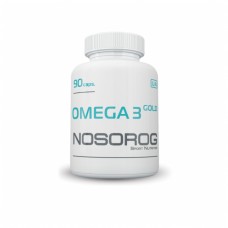 Комплекс незаменимых жирных кислот Nosorog Nutrition Omega 3 Gold 90 капсул (333444)