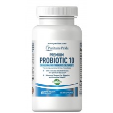 Пробиотик Puritan's Pride Probiotic 10 60 капсул (333641) Пробиотик Puritan's Pride Probiotic 10 60 капсул (333641)