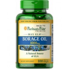 Препарат для нормализации процесса обмена веществ Puritan's Pride Borage Oil 1000 мг MAX GIA 100 капсул (333729) Препарат для нормализации процесса обмена веществ Puritan's Pride Borage Oil 1000 мг MAX GIA 100 капсул (333729)