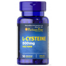 Витамины Puritan's Pride L-Cysteine 500 мг 50 капсул (333669)