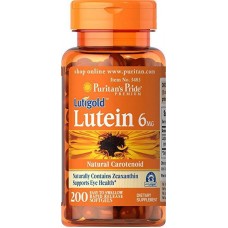 Препарат для улучшает работы глаз Puritan's Pride Lutein 6 мг 200 капсул (333686) Препарат для улучшает работы глаз Puritan's Pride Lutein 6 мг 200 капсул (333686)