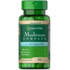 Антиоксидант Puritan's Pride Mushroom Complex 60 капсул (333645) Антиоксидант Puritan's Pride Mushroom Complex 60 капсул (333645)