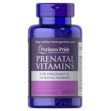 Витамины Puritan's Pride Prenatal Vitamins 100 таблеток (333717) Витамины Puritan's Pride Prenatal Vitamins 100 таблеток (333717)