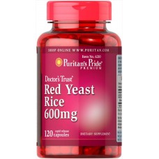 Препарат для поддержания сердечно-сосудистой системы Puritan's Pride Red Yeast Rice 600 мг 120 капсул (333699) Препарат для поддержания сердечно-сосудистой системы Puritan's Pride Red Yeast Rice 600 мг 120 капсул (333699)