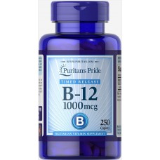 Витамины Puritan's Pride Vitamin B 12 1000 мкг 250 таблеток (333680) Витамины Puritan's Pride Vitamin B 12 1000 мкг 250 таблеток (333680)
