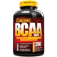 BCAA аминокислоты PVL Mutant BCAA 200 капсул (333743)