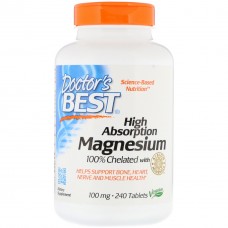 Минеральный комплекс Doctor's BEST Magnesium High Absorption 100 mg 240 таблеток (333198) Минеральный комплекс Doctor's BEST Magnesium High Absorption 100 mg 240 таблеток (333198)