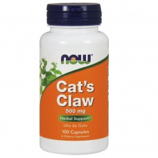 Иммуномодулятор и антиоксидант NOW Cat`s Claw 500 mg 100 капсул (333553) Иммуномодулятор и антиоксидант NOW Cat`s Claw 500 mg 100 капсул (333553)