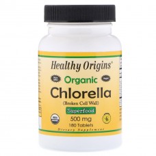 Органическая Хлорелла Healthy Origins Organic Chlorella 500 мг 180 таблеток (333264)