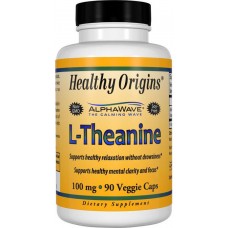 Аминокислота Healthy Origins L-Theanine 100 мг 90 капсул (333246)