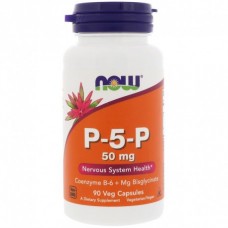Витамины В6 Now Foods P-5-P 50 мг 90 капсул (333465) Витамины В6 Now Foods P-5-P 50 мг 90 капсул (333465)