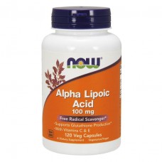Альфа-липоевая кислота Now Foods Alpha Lipoic Acid 100 мг 120 капсул (333520) Альфа-липоевая кислота Now Foods Alpha Lipoic Acid 100 мг 120 капсул (333520)