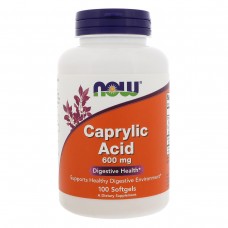 Каприловая Кислота Now Foods Caprylic Acid 600 мг 100 капсул (333563) Каприловая Кислота Now Foods Caprylic Acid 600 мг 100 капсул (333563)