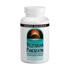 Препарат для улучшения пищеварения Source Naturals Vegetarian Pancreatin 475 мг 120 капсул (333980)