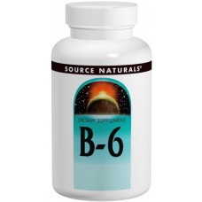 Витамины Source Naturals Vitamin В 6 500 мг 100 таблеток (333988)