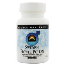 Комплекс для поддержки функции простаты Source Naturals Swedish Flower Pollen 90 таблеток (333899)