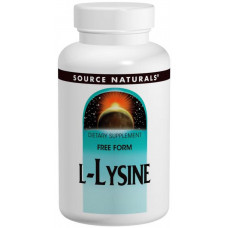 Аминокислота Source Naturals L-Lysine 500 мг 250 таблеток (333952)