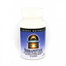 Противовоспалительный препарат Source Naturals Serrapeptase 30 капсул (333945)