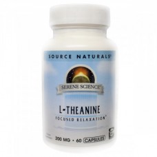 Аминокислота Source Naturals Serene Science L-Theanine 200 мг 60 капсул (333922)