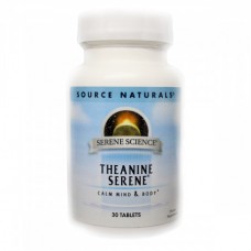 Аминокислота Source Naturals Serene Science L-Theanine Serene 30 таблеток (333936)