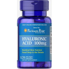 Препарат для восстановления суставов и связок Puritan's Pride Hyaluronic Acid 100 мг 120 капсул (333708) Препарат для восстановления суставов и связок Puritan's Pride Hyaluronic Acid 100 мг 120 капсул (333708)