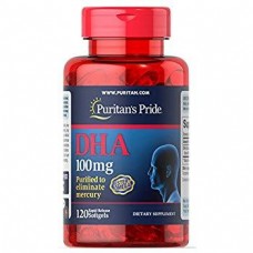 Комплекс незаменимых жирных кислот Puritan's Pride DHA 100 мг 120 капсул (333710)