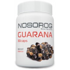 Предтренировочный комплекс Nosorog Nutrition Guarana 30 капсул (333447)