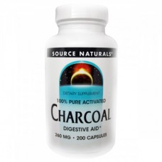 Минеральный комплекс Source Naturals Charcoal 260 мг 200 капсул (333961)