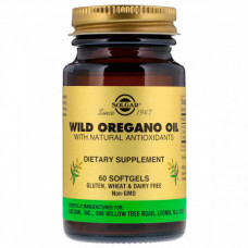 Антиоксидант Solgar Wild Oregano Oil 60 капсул (333852)